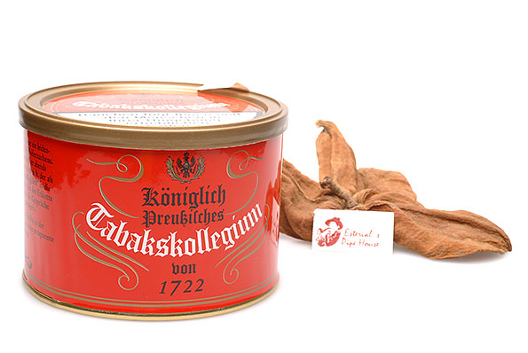 Königlich-Preußisches Tabakskollegium 1722 Pipe tobacco 100g Tin Königlich-Preußisches Tabakskollegium 1722 Pipe tobacco 100g Tin